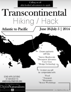 Transcontinental Hiking/Hack