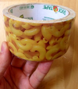 mac and cheese duct tape