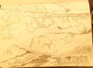 stream scene brighter